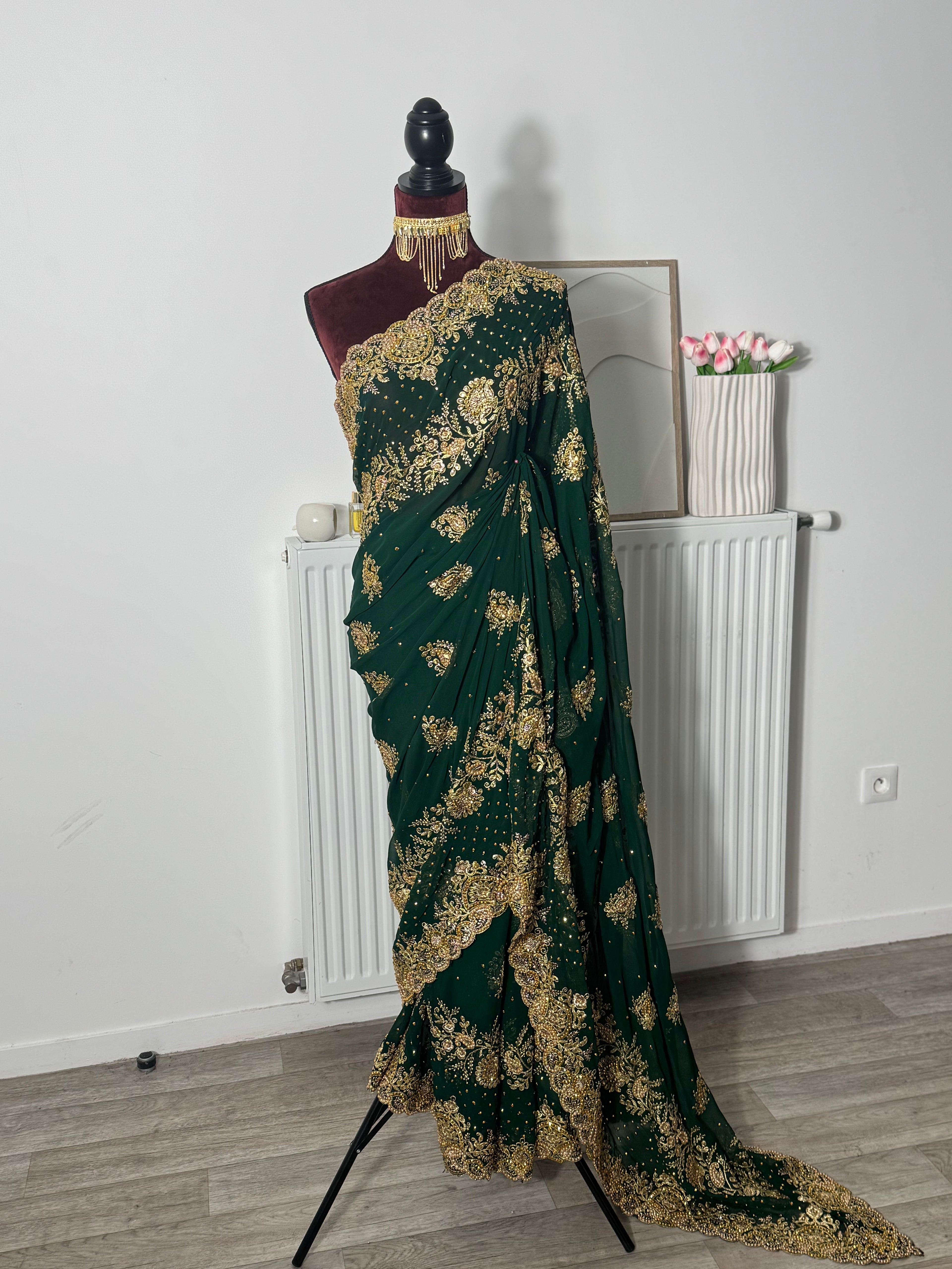 Saree vert