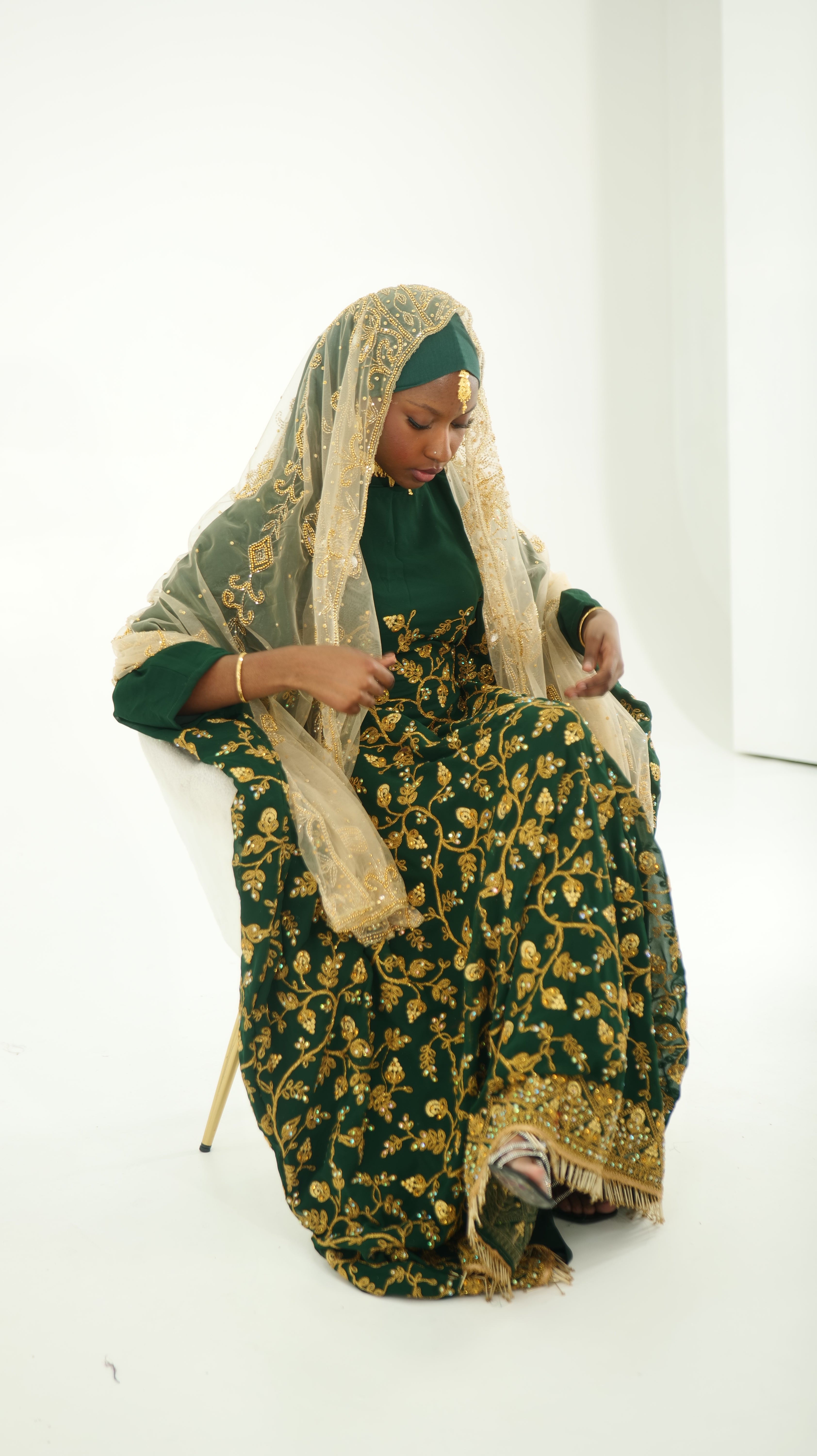 Robe Faoula - Vert