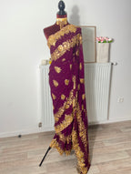 Saree violet