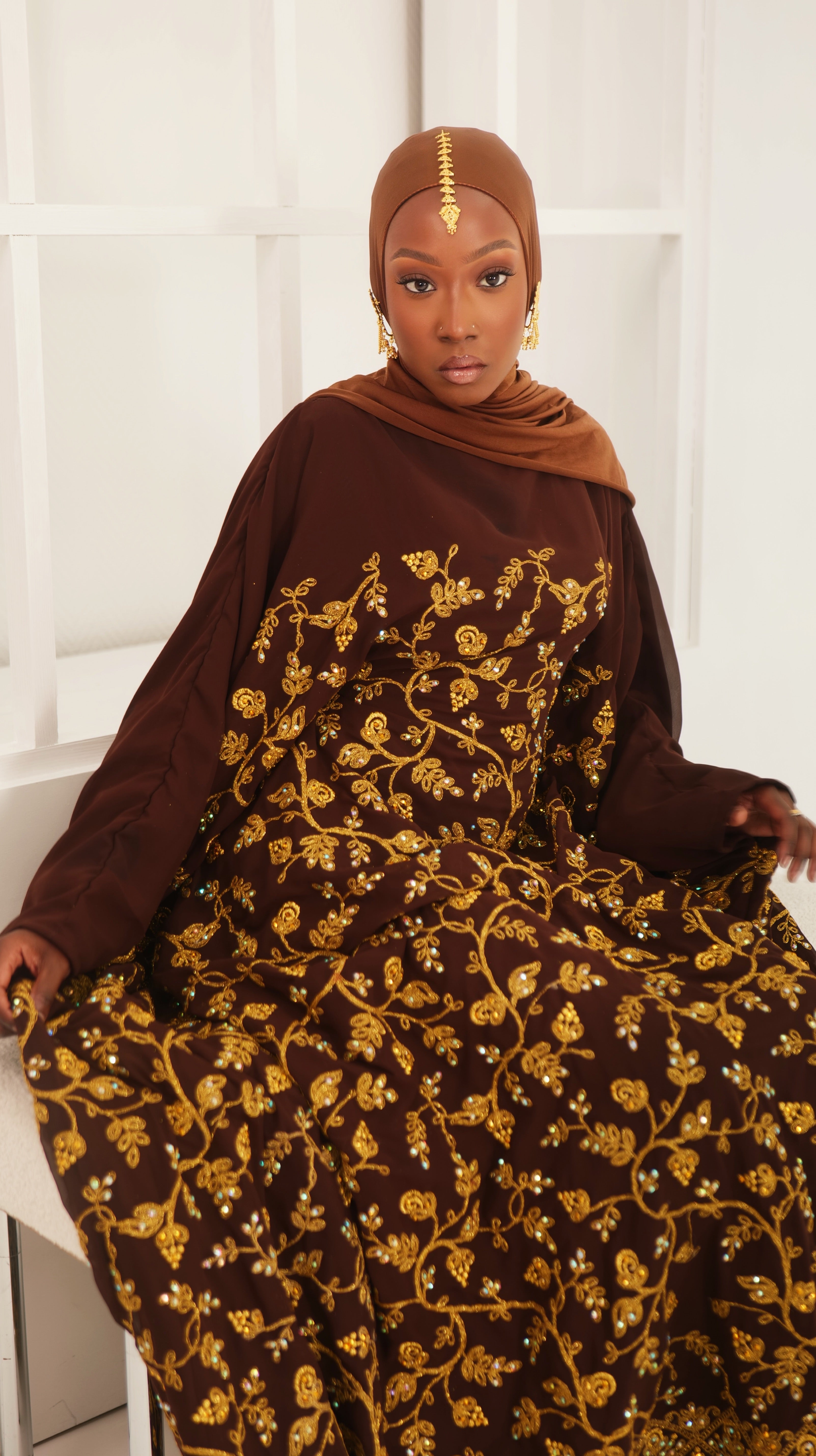 Robe Faoula - Marron