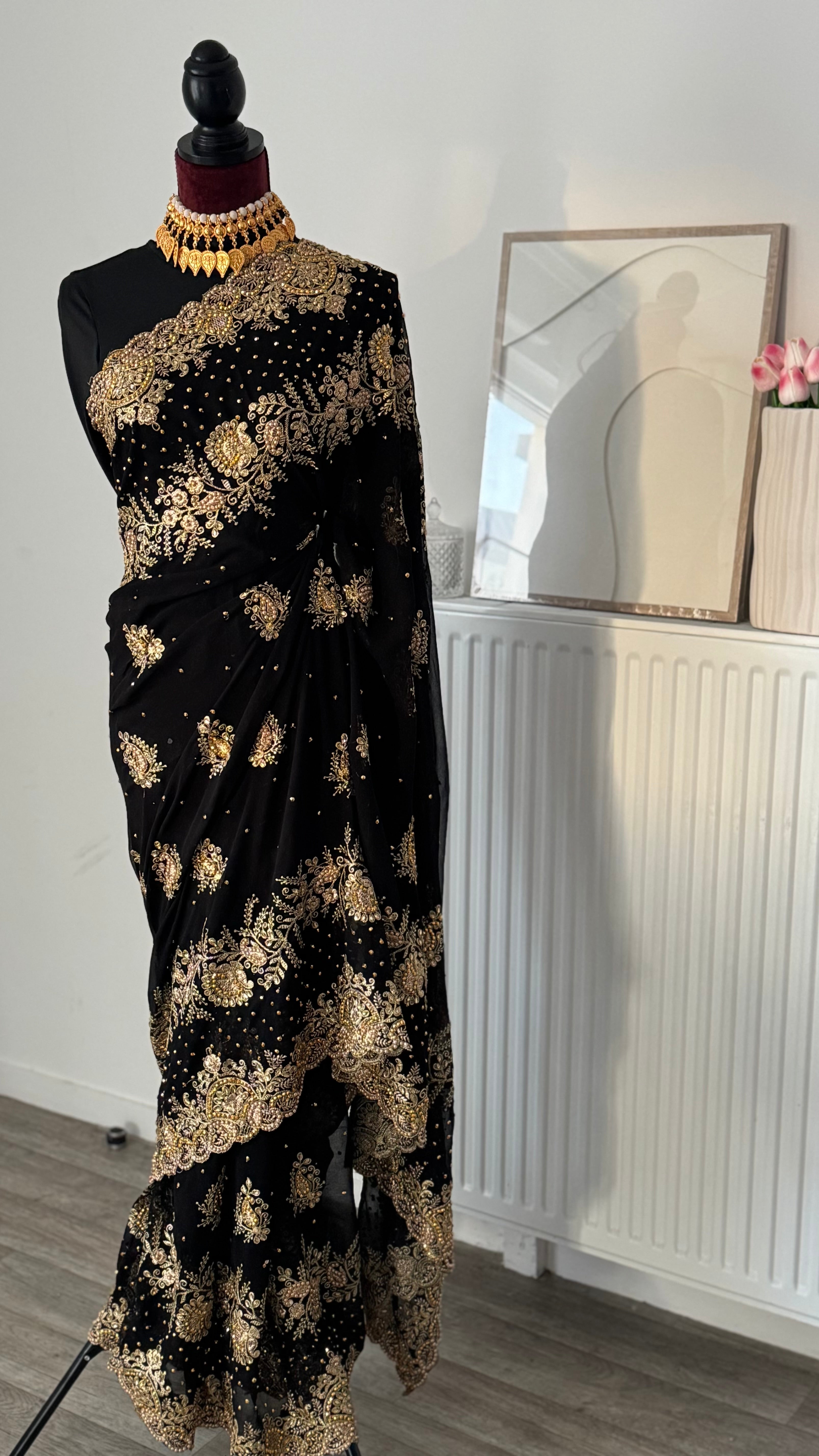 Saree noir
