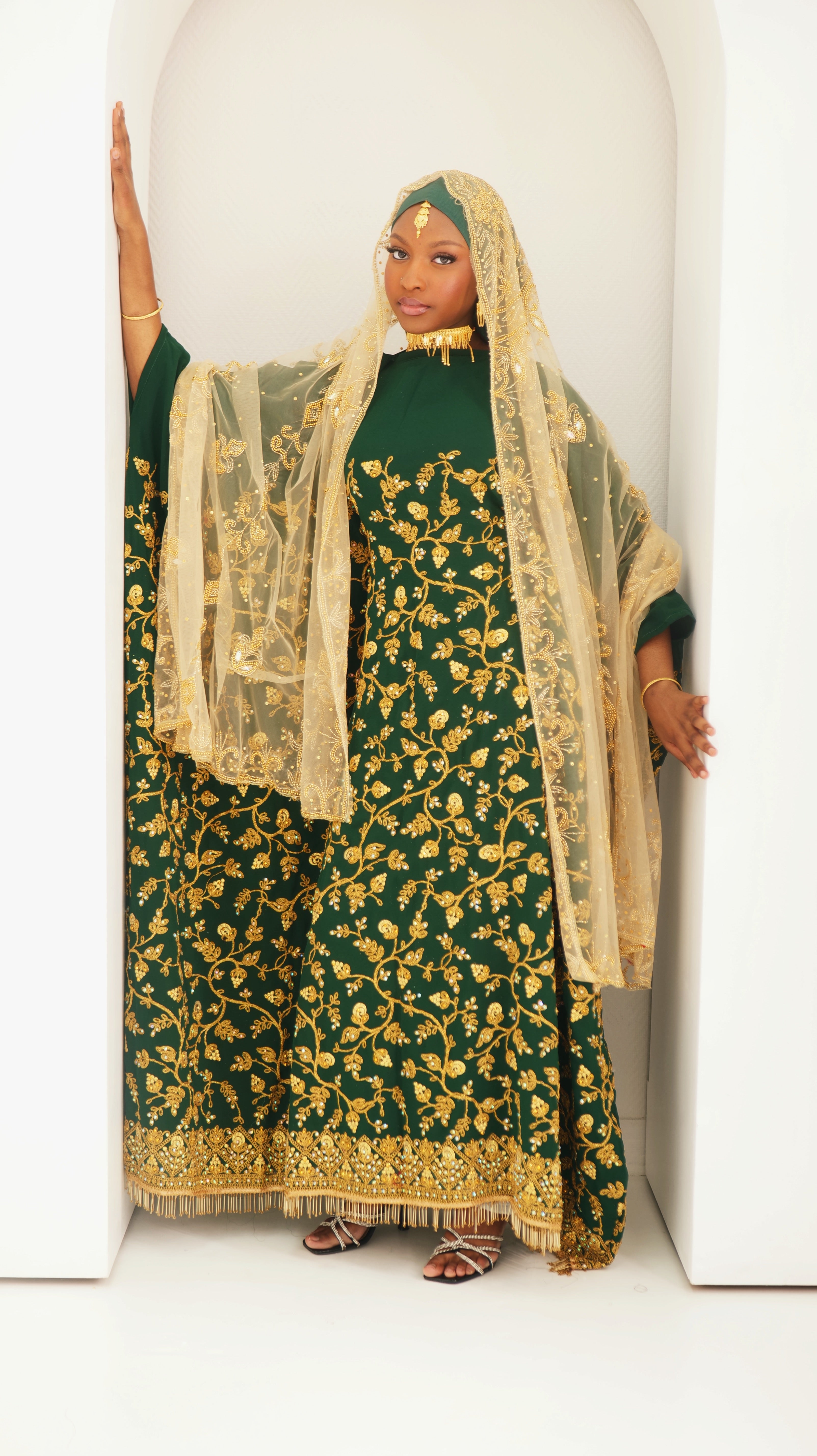 Robe Faoula - Vert